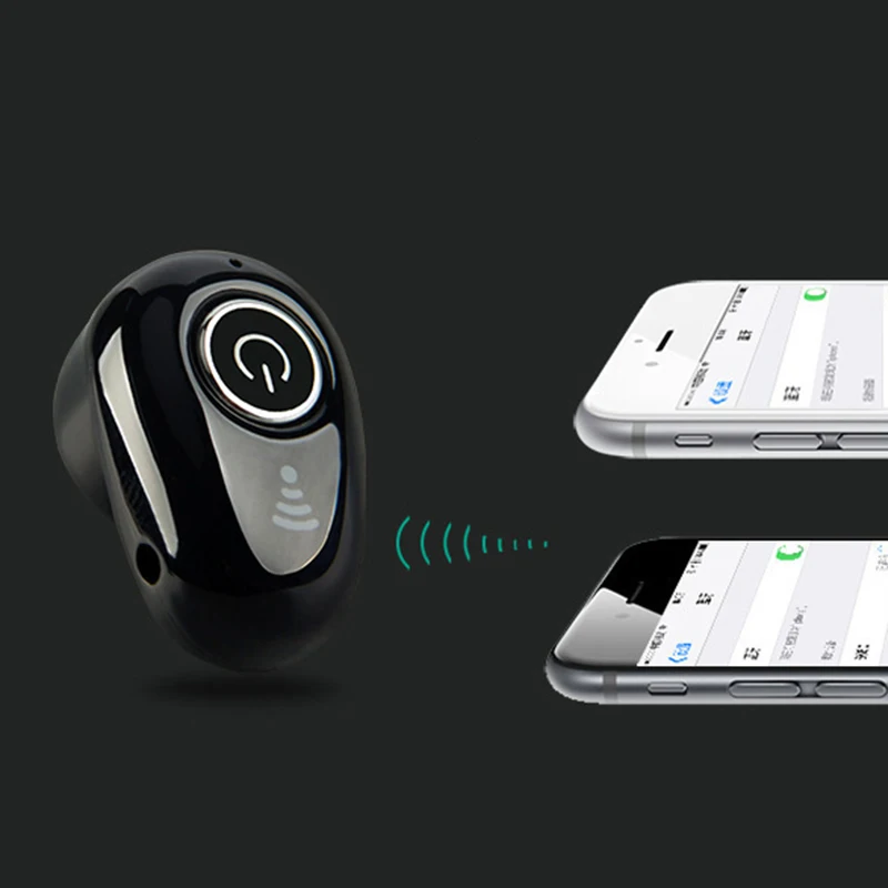 S650 мини Беспроводной Bluetooth наушники хэндс-фри наушники-вкладыши стерео гарнитура с микрофоном Невидимый наушники для iPhone XR Android