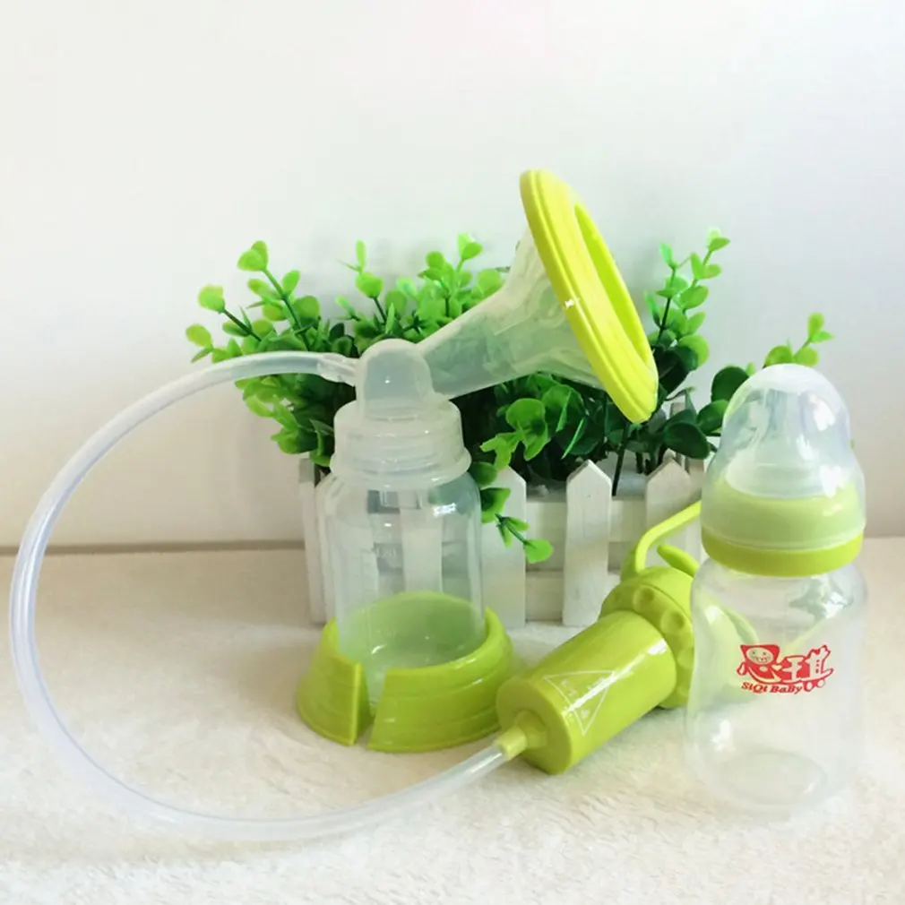 Safety And Practical Maternal Child Supplies Creative Manual Breast Milk Pump Silicone Mother Milking Machines