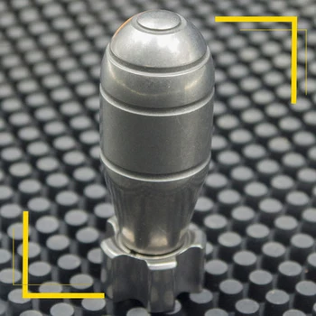 

Titanium Alloy TC18 Fingertip Gyro Bomb EDC Player Toy Knife Beads