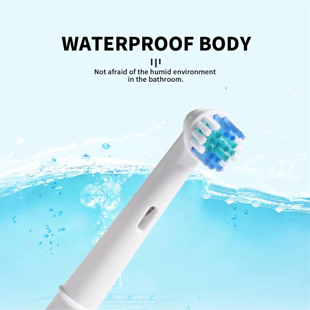 Toothbrush Heads 4pcs nozzles for Oral B Sensitive Clean SB-17A