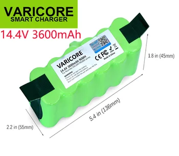 

14.4V 3600mAh Ni-MH Battery for iRobot 500 600 900 Series Vacuum Cleaner for iRobot 600 620 650 700 770 780 800