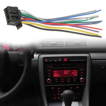 

Horn Tail Male Plug Car Audio Modified Line Connector Adapter Cable For New Pioneer