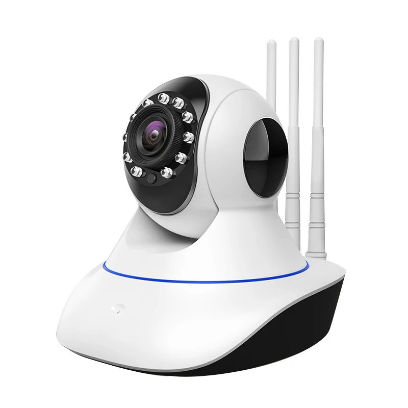 Smart Home WIFI Camera Baby Monitor CCTV Cam Security IP P2P Remote Watching Cam H.264 HD 1080P Video Motion Detection 3 Antenna