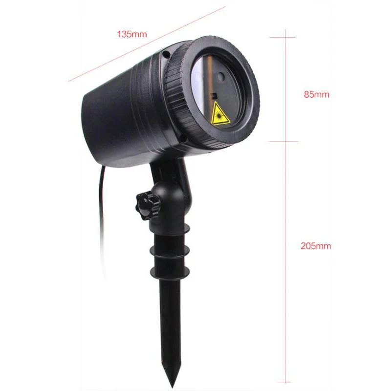 Star Laser Projector Christmas 110-240V Meteor Shower LED Projector Lamp Party Waterproof Christmas Tree Decorations for Home