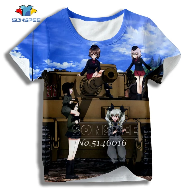 Детские повседневные футболки SONSPEE уличные с короткими рукавами для девочек