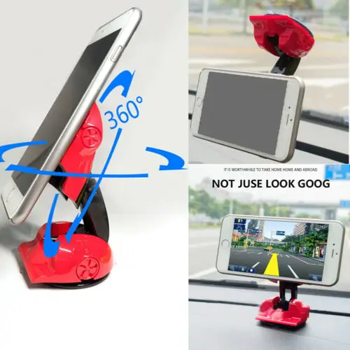 Креативный Автомобильный держатель для мобильного телефона на присоске с ветровым стеклом, подставка для iPhone, samsung, huawei, универсальный