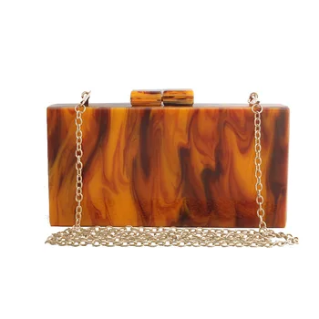 

Women Messenger Bags Shoulder Vintage Bag Ladies Crossbody Bag Handbag Female Tote Acrylic Clutch Female Marble Hot Sale Bags