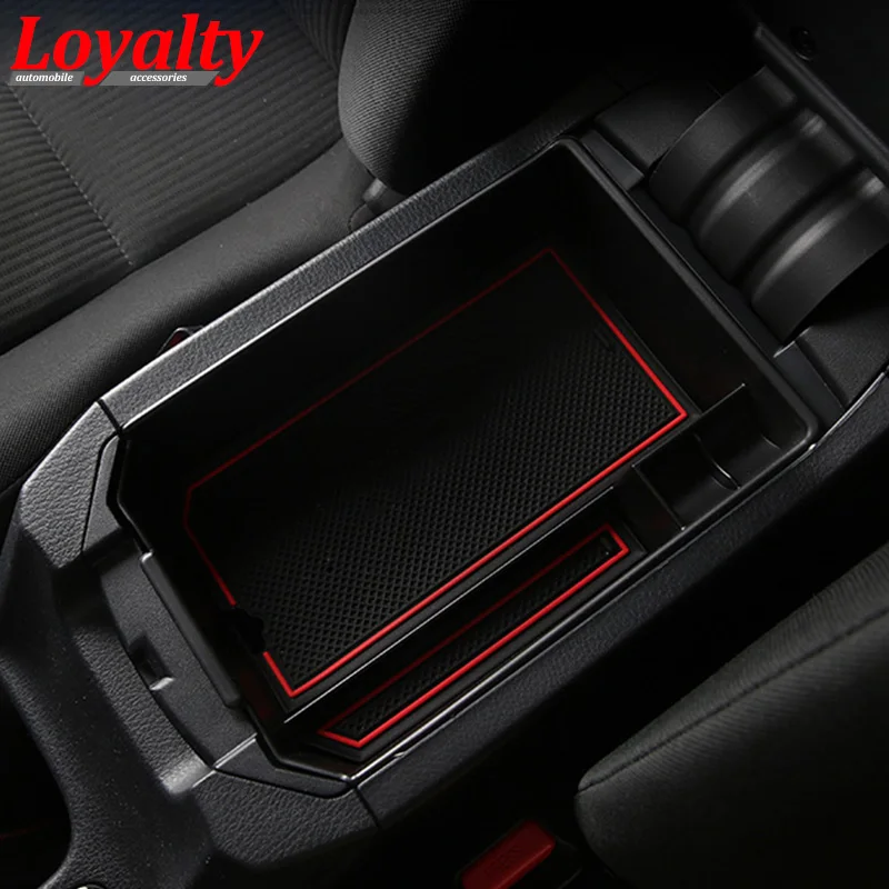 Лояльность для Toyota RAV4 2014 2015 2016 ABS хромированный центральный подлокотник коробка