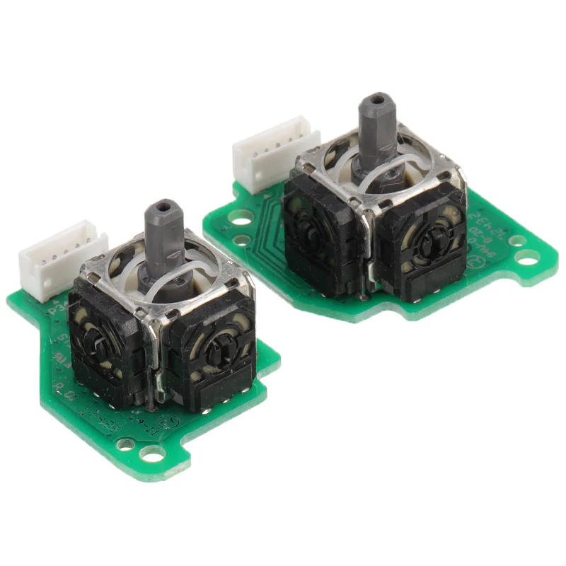 Joystick Analogico 3D Destro E Sinistro 1 Pair Con Sostituzione Scheda Pcb Per Controller Gamepad Nintendo Wii U