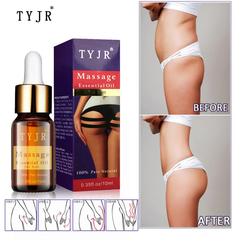 Масло Эфирное для массажа ягодиц увеличение крем целлюлита укрепляющий и