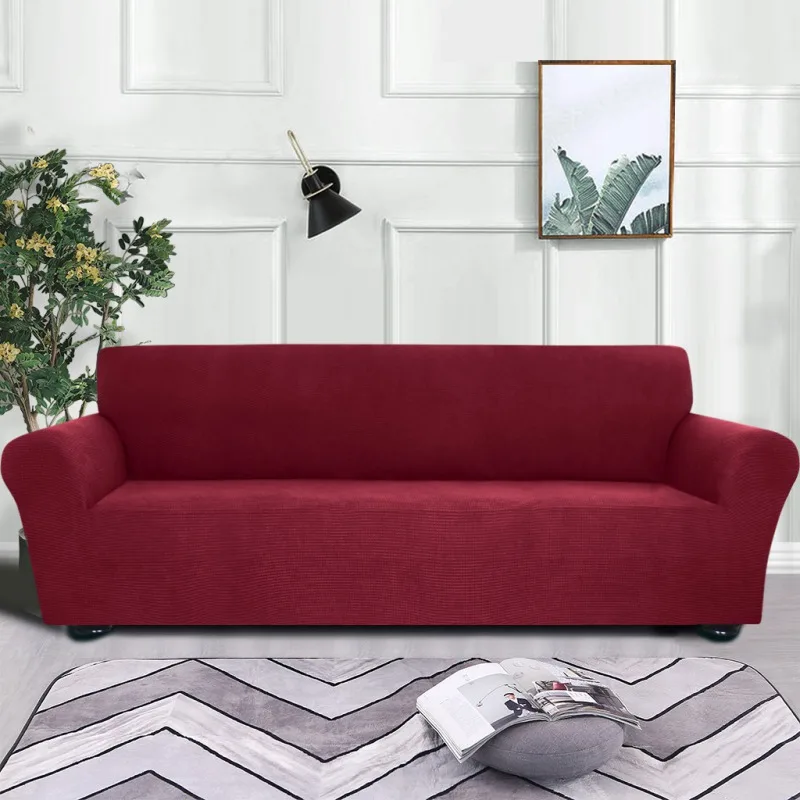 

Solid Color Multi-functional High Elastic Sofa Slipcovers Stretch Seat Chair Covers Couch Cover Furniture Protector