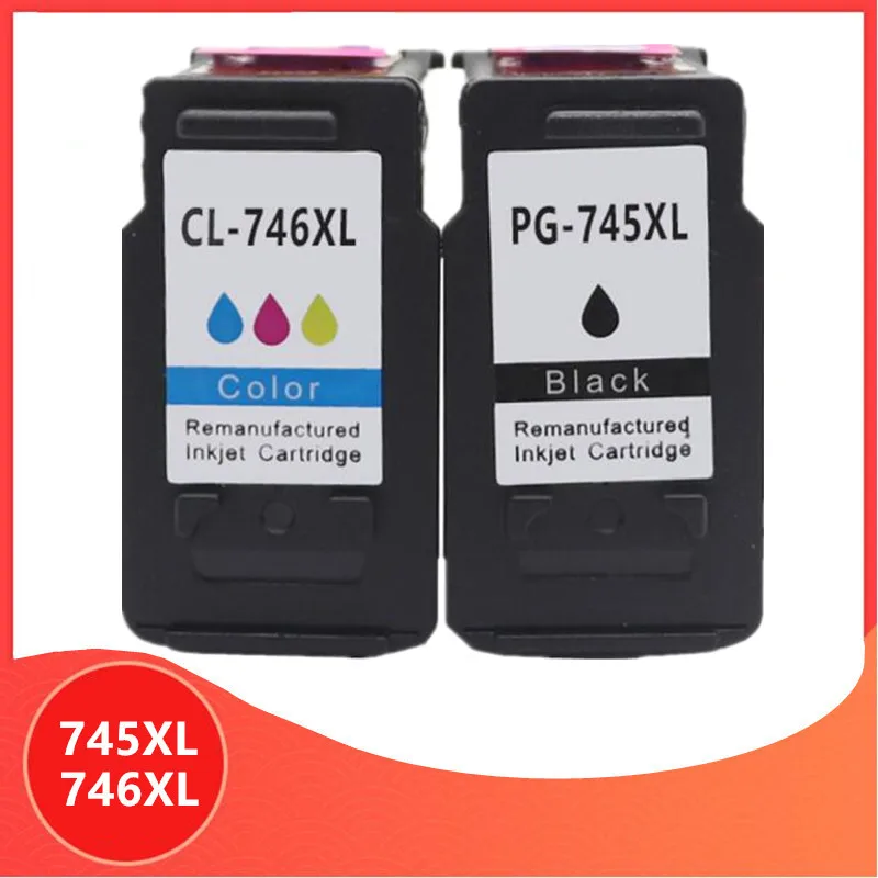 

745XL 746XL PG745 CL746 for canon ink cartridge PG 745 CL 746 XL for Pixma MG2470 MG2570 MG2970 IP2870 IP2872 Printer