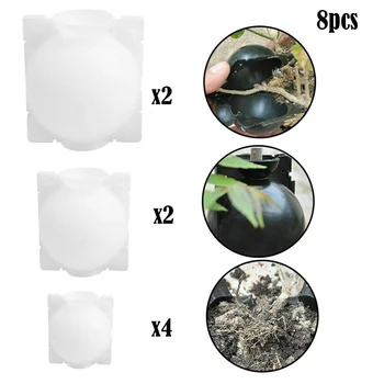 

PP Plastic Plant Root Growing Box 5/8/12cm Tool Accessories Parts Durable