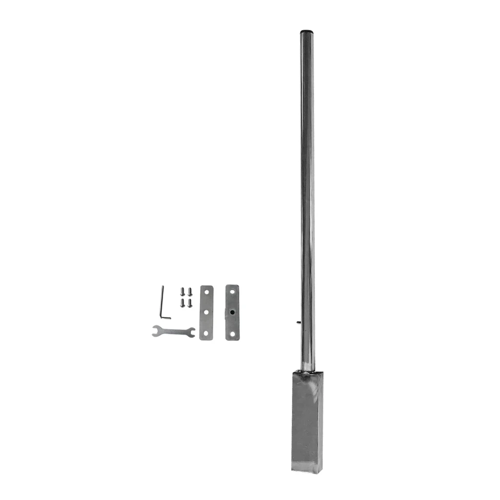 

Kayak 91cm Stainless Steel Trolling Motor Mount Bar with Hardware Universal Canoe Boat Bracket Accessories