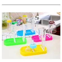 Полка для детских бутылочек, 4 цвета, сушилка для одежды, вешалка для чистки дерева, съемная полка