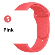  Silicone Strap For Apple Watch band 45mm 41mm 44mm 42mm 38mm 40mm correa watchband bracelet pulseira iWatchseries 7 SE 6 5 4 3 2 
