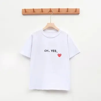 

Women Casual White Tops Tshirt Women Gray T Shirt Love Heart Embroidery Print