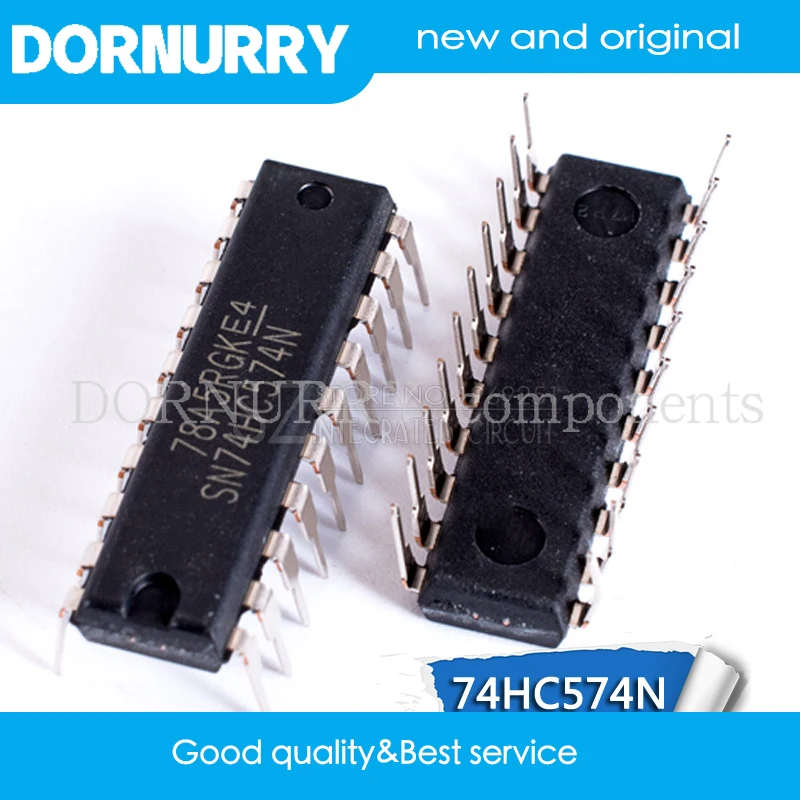 

10PCS SN74HC574N DIP20 SN74HC574 DIP 74HC574N DIP-20 74HC574 new and original IC DORNURRY