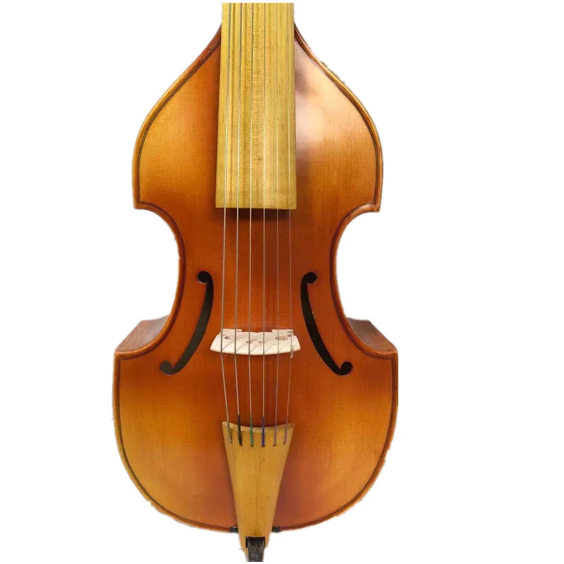 Broque style excellent Maestro 6 strings 15"(380mm) basses viola da gamba #15021