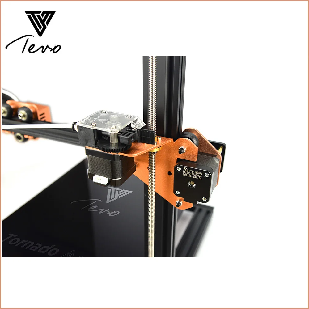 TEVO Tornado Полностью Собранный 3d принтер Impresora 3D полностью алюминиевая рамка с титановым Экструдером большая площадь печати MKS GEN L v1.0