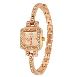 Модные роскошные женские часы шикарные часы со стразами женские розовые золотые кварцевые часы reloj mujer montre femme relogio feminino