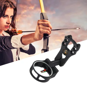 

New Extreme Aluminum Compound Bow Sight 3-Pin Hunting Archery Fiber Optic new arrival