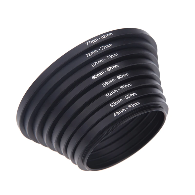Take® Anello Adattatore Step-Up 49mm A 46mm – Convertitore In Alluminio Per Filtri E Accessori Fotografici, Spessore 3 Mm