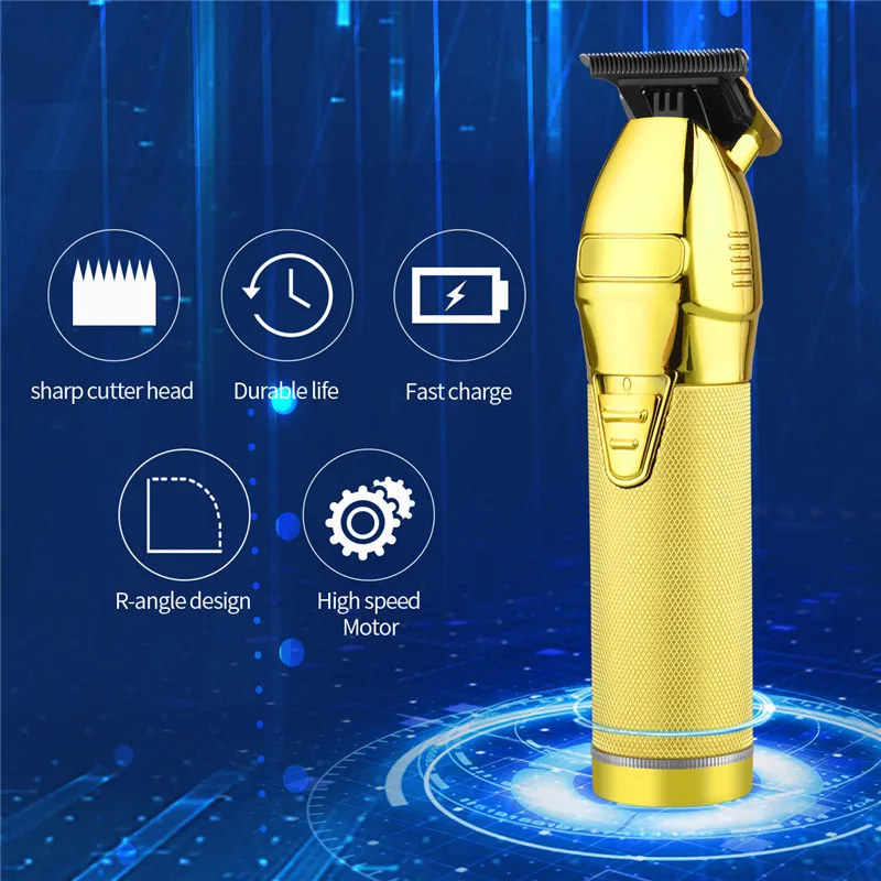 

Professional Barbershop Hair Clipper For Men Hair Trimmer Electric Trimer Hair Cutter Machine Revised to Andis T-outliner Blade