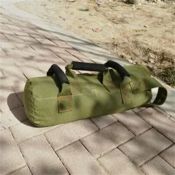 

35kg Multipurpose Canvas sandbag Physical training Sand bag Hanging Boxing training Sandbag