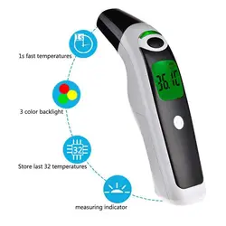 Инфракрасный ЖК-цифровой термометр для детей, термометр для детей, ушной лоб, медицинский портативный точный измерительный прибор для