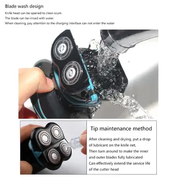 

Multifunctional Electric Shaver Razor Kit Rechargeable Blade Nose Hair Beard Trimmer Shaving Machine Tool