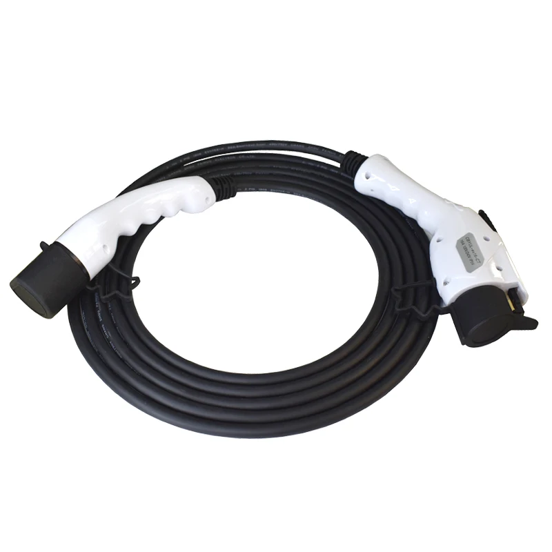 type 2 to type 1 32a ev charger 32A electric vehicle 5M electric car charge cable j1772 evse kit j1