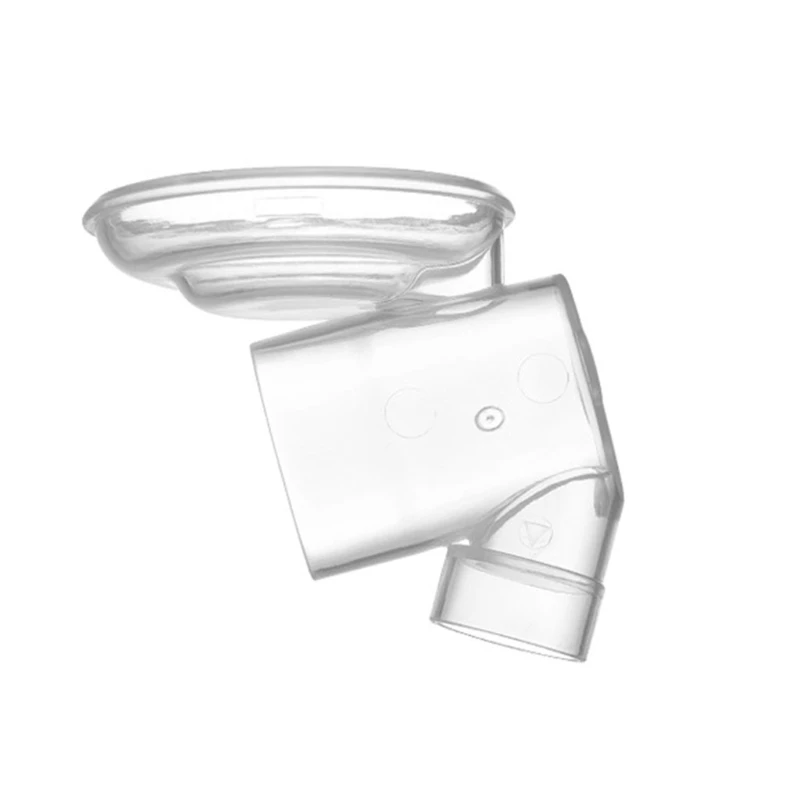 Wearable Breast Pump Accessories Silicone Horn Diaphragm Milk Collector Nursing Cup Tee Joint Electric Breastpump Replacement P Breast Pump Accessories