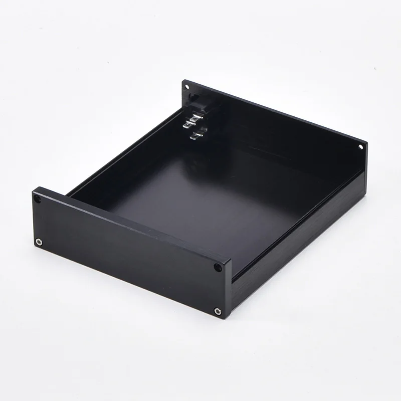 Full aluminum 1405 amplifier chassis mini dac enclosure phono box 147.5x42x169mm