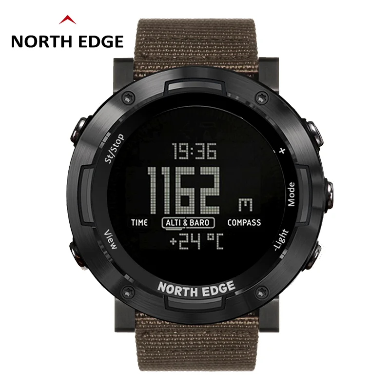 Online NORDEN RAND Männer sport elektronische uhr military Armee Stunden Lauf Schwimmen sport uhren Höhenmesser Barometer Kompass wasserdicht