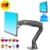 NB F100A Gas Spring Arm 22-35 inch Screen Monitor Holder 360 Rotate Tilt Swivel Desktop Monitor Mount Arm с двумя портами USB3.0