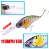 1PCS Deep Diving Crank Fishing Lures 11cm 18g Floating Lifelike Wobblers Artificial Hard Bait With 6# Treble Hooks Isca Peche ► Photo 3/6