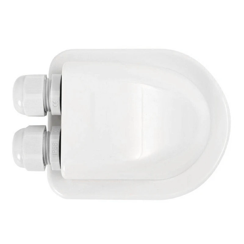 

dropshipping Roof Gland 2 Cable Entry for Solar Satellite Aerial Aircon Motorhome Caravan Boat OE88