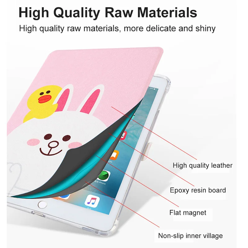 Чехол для iPad Mini 4 3 2 1 чехол из искусственной кожи противоударный силиконовый с