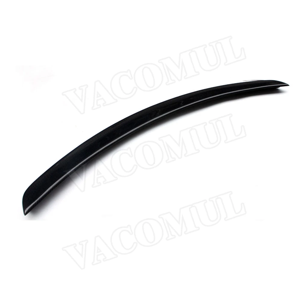 Carbon Fiber Rear Spoiler for Jaguar XF Sedan 4-Door 2009- Boot Trunk Trim Sticker Wings Car Styling