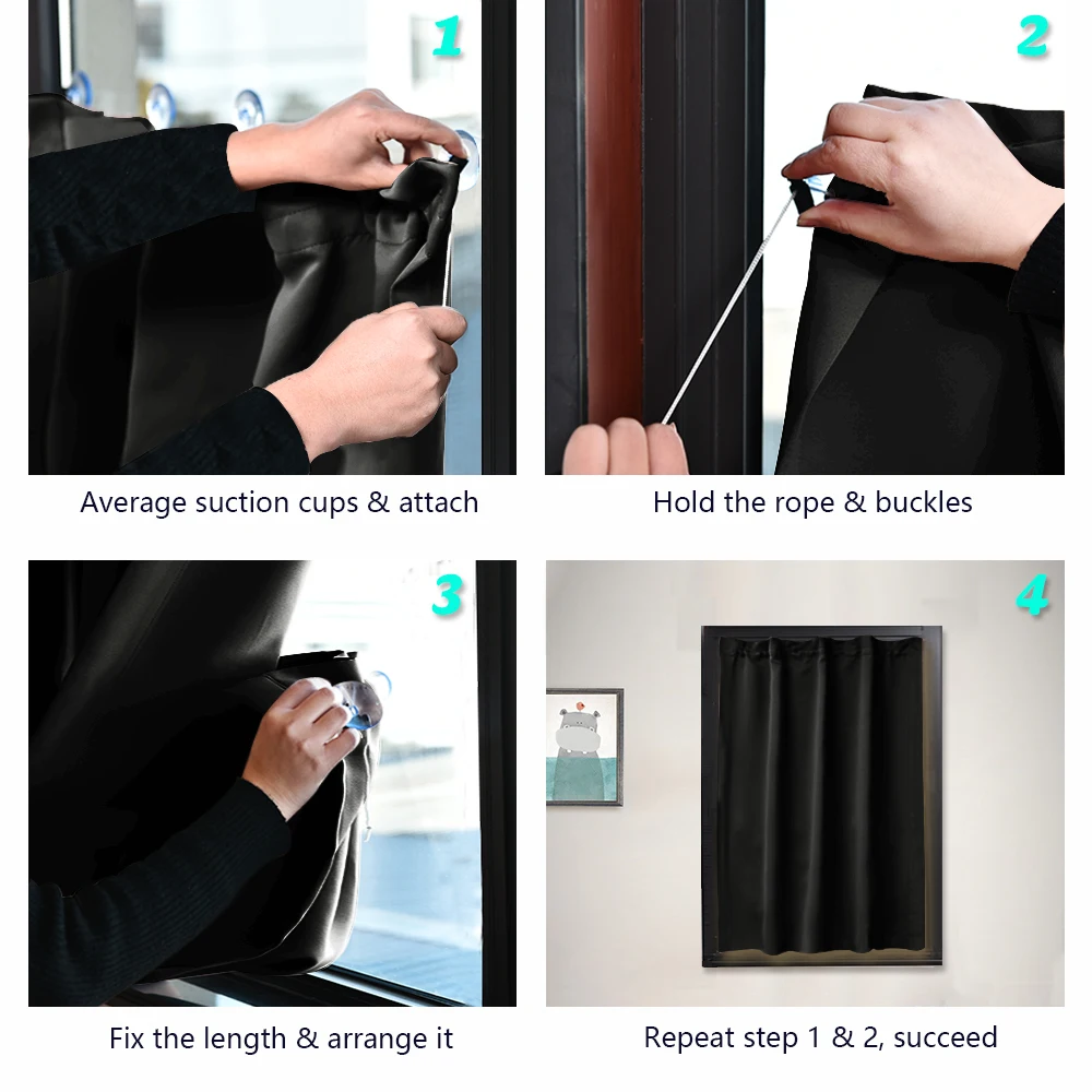 Штора светонепроницаемая на присосках 1 панель|curtains for|curtain designdesigner curtains |