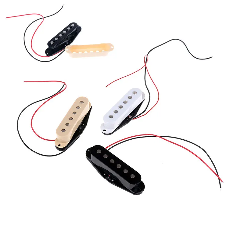 1Pcs 6 Strings Electric Guitar Single Coil Sound Pickup Parts and Accessories | Спорт и развлечения