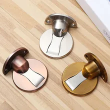 

Magnetic Door Stops 304 Stainless Steel Stopper Hidden Door Holders Catch Floor Nail-free Doorstop Furniture Fittings Hardware