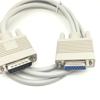 

DB15 male plug to db15 female socket extender db15 extension cable Digital connector Cable Male To Male To Famle Adapter