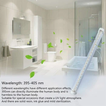 

AC100-240V 24 LED Light UV Germicidal Light Bulb Home Killing Mite Bacteria Lamp for Home Sterilizer Disinfection Deodor
