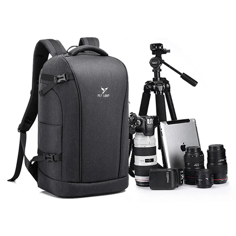 

Waterproof Camera Bag Backpack Camera Knapsack For Canon Nikon Sony Laptop Bag DSLR Portable Travel Tripod Lens Pouch Video Bag