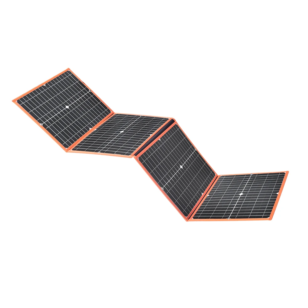 80W 12V складной комплект солнечной панели панели Солнечная батарея комплект портативный зарядное устройство 5V USB DC кабель для мобильного телефона автомобиля аккумулятор ноутбук питания банка кемпинг на открытом