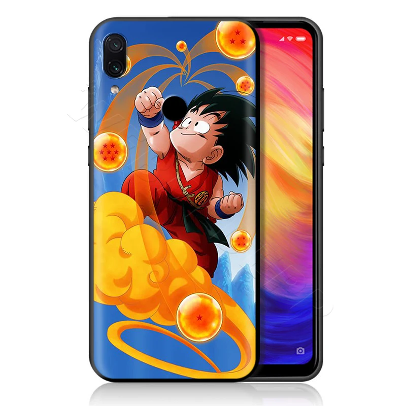 1 Чехол Dragon Ball Saiyan Goku для Xiaomi Redmi 4A 4X5 5A 6 6A 7 7A S2 Note Go K20 Pro Plus Prime 8T - Цвет: 1