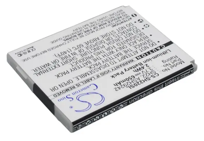 cameron sino 650mah battery for SHARP SH-06A SH-07A ASH29242 SH22 Mobile, SmartPhone Battery