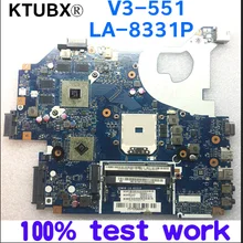 Q5WV8 LA-8331P NBC1811001 материнская плата для ACER V3-551G V3-551 ноутбук материнская плата разъем FS1 GPU HD 7670M DDR3 тестовая работа